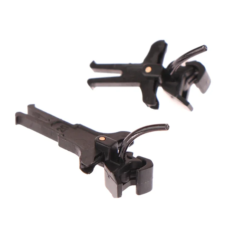 1:87 호 스케일 철도 기차 플라스틱 커플러 유럽 기차에 적합 2가지 크기 선택 DIY 모델 제작