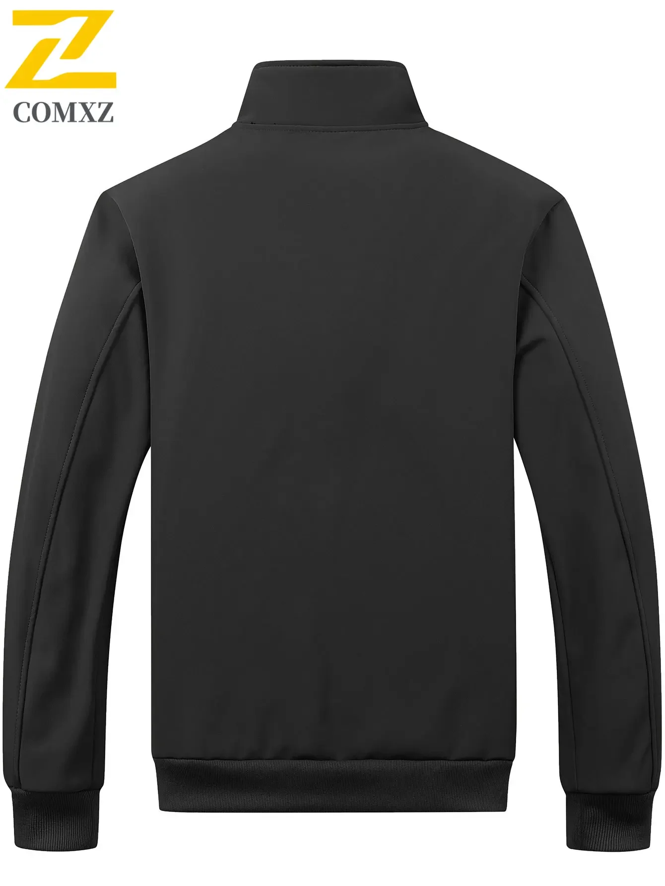 Autumn Fashion Men's Jackets High Quality Casual Stand Collar Windproof Baseball Jacket Brand Clothing Business Solid Color Coat