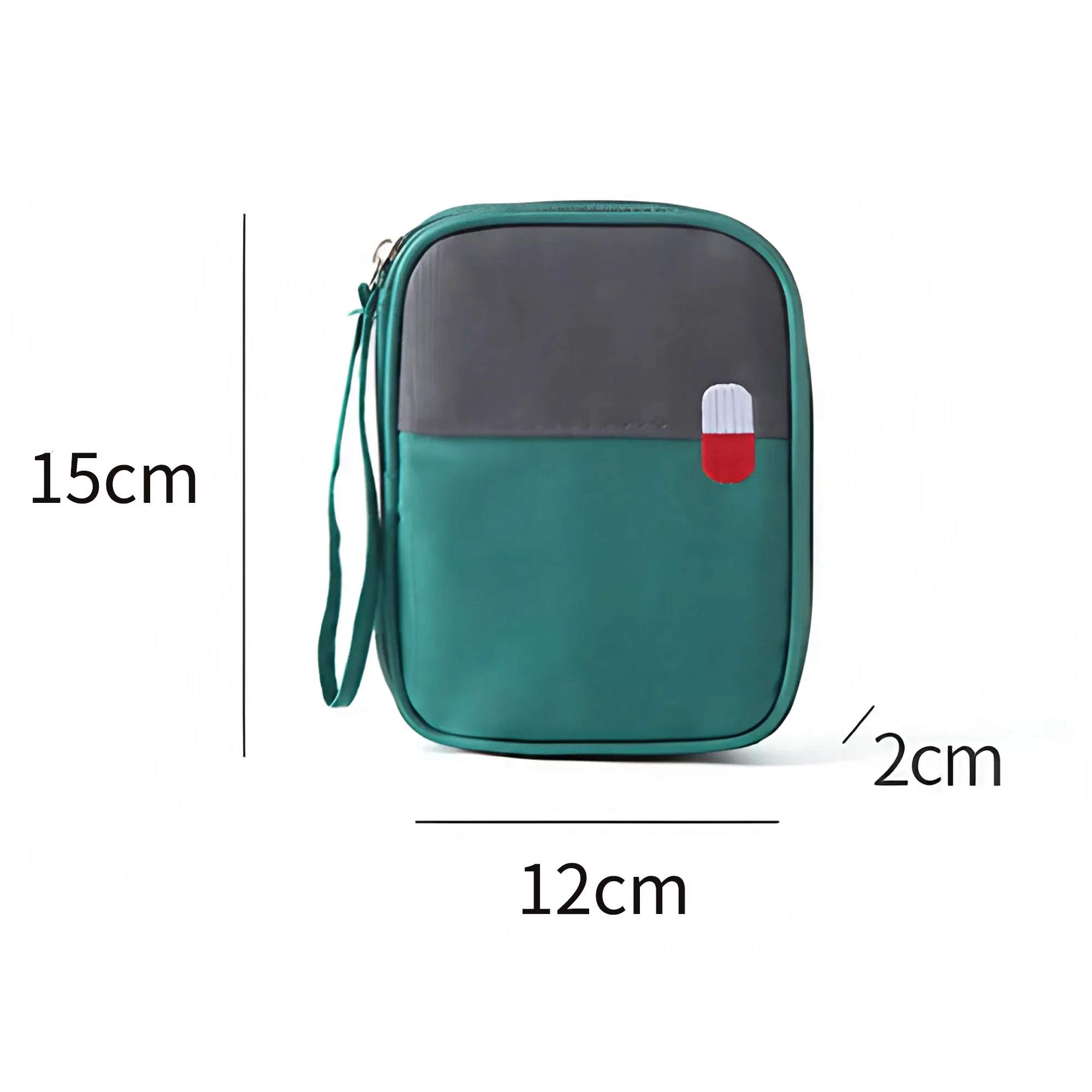 STONEGO Mini Medicine Organizer Bag Outdoor First Aid Kit Portable Travel Storage Sack Emergency Medical Case Accessories 1PC