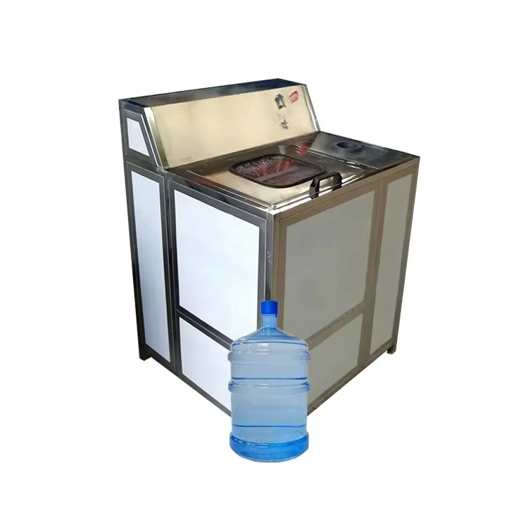 

Semi-automatic 5-gallon bottle brush washing machine