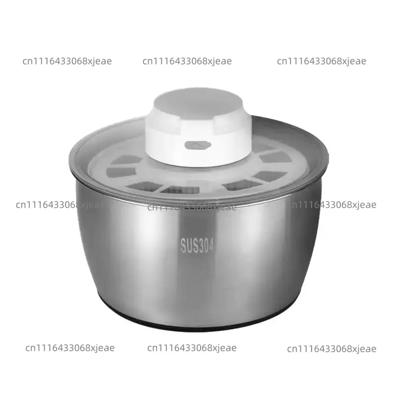 Electric Salad Spinner Drainer Spin Dryer Washer Dehydrator Rechargeable Dewatering Washing Machine Fruit Vegetable Cleaner Tool