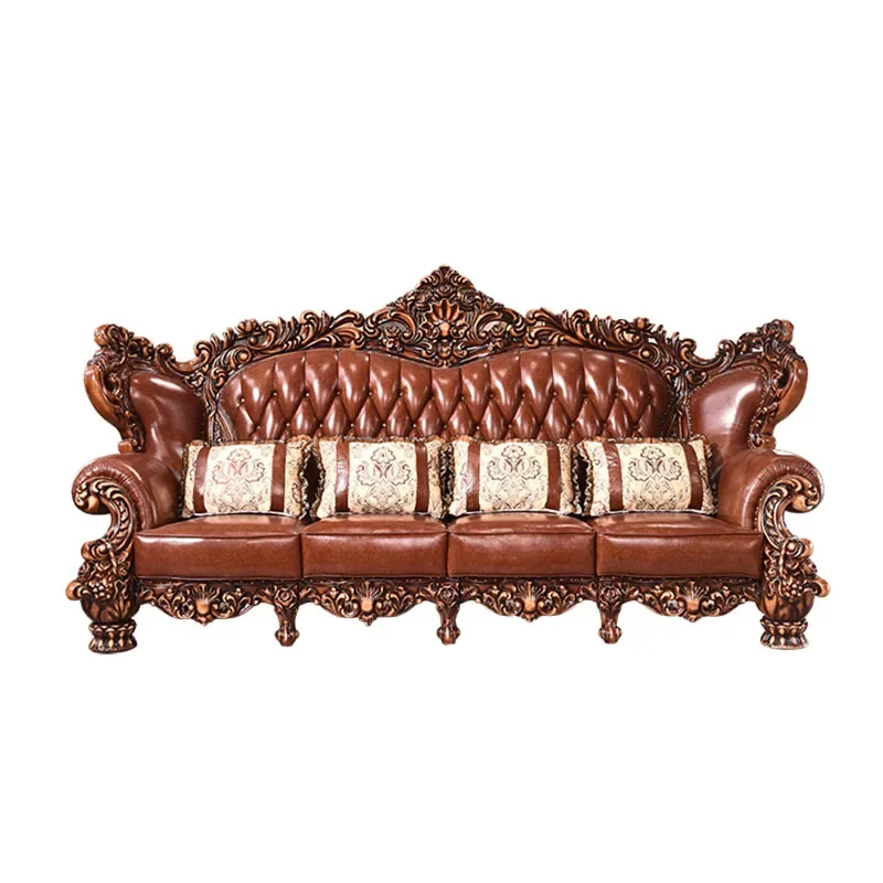 

Modern Waterproof Living Room Sofas Luxury Genuine Leather Design Elegant Sofa Nordic Relaxing Woonkamer Banken Home Furniture