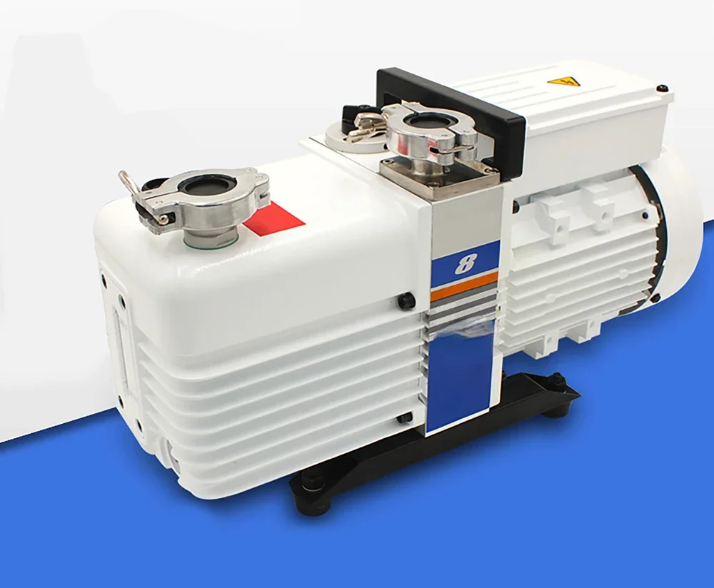 Industrial Vacuum Pump Two-Stage Rotary Vane Vacuum  Vrd-4-8-16 Mechanical  Electric