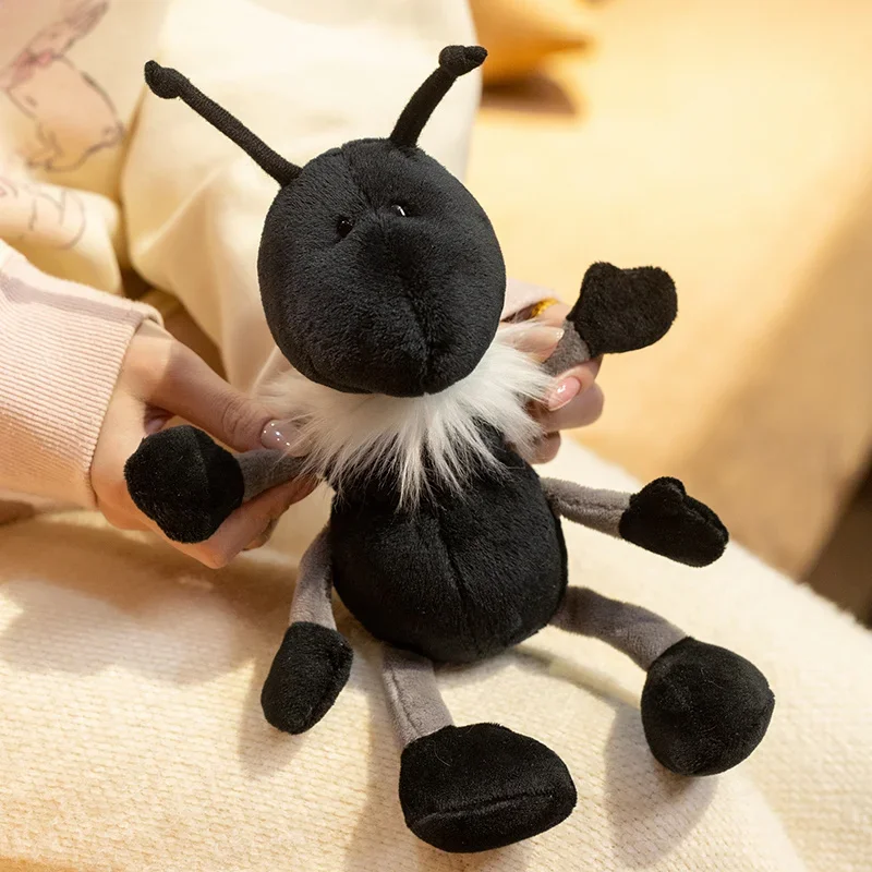 

Realistic Ant Plush Toy Soft Fluffy Insect Stuffed Animal Doll Cute Ant Plushies Educational Toy Birthday Gift For Boy