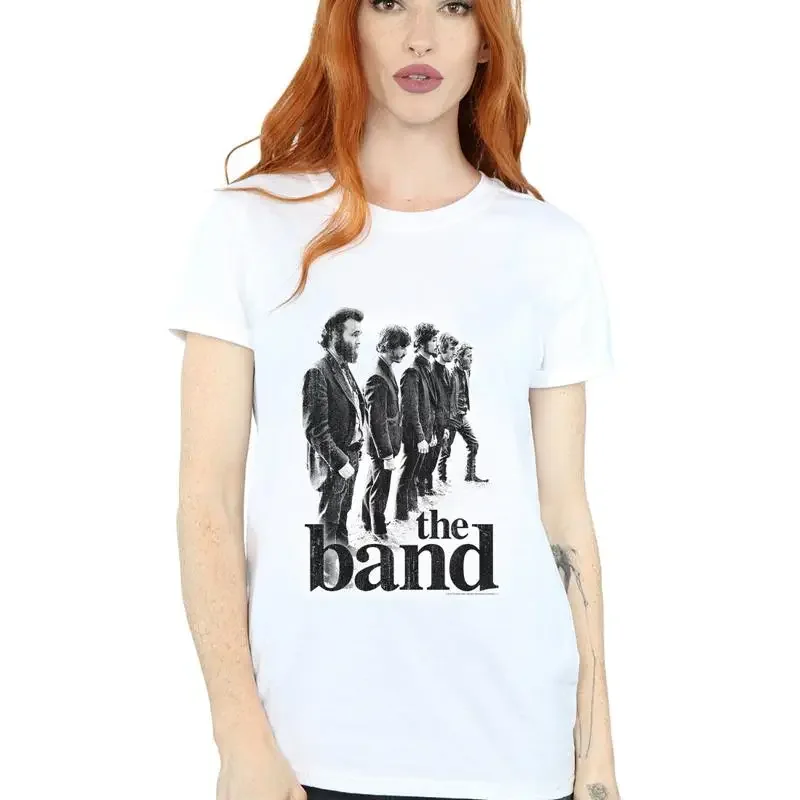 The Band Women's Line Up Boyfriend Fit T-Shirt