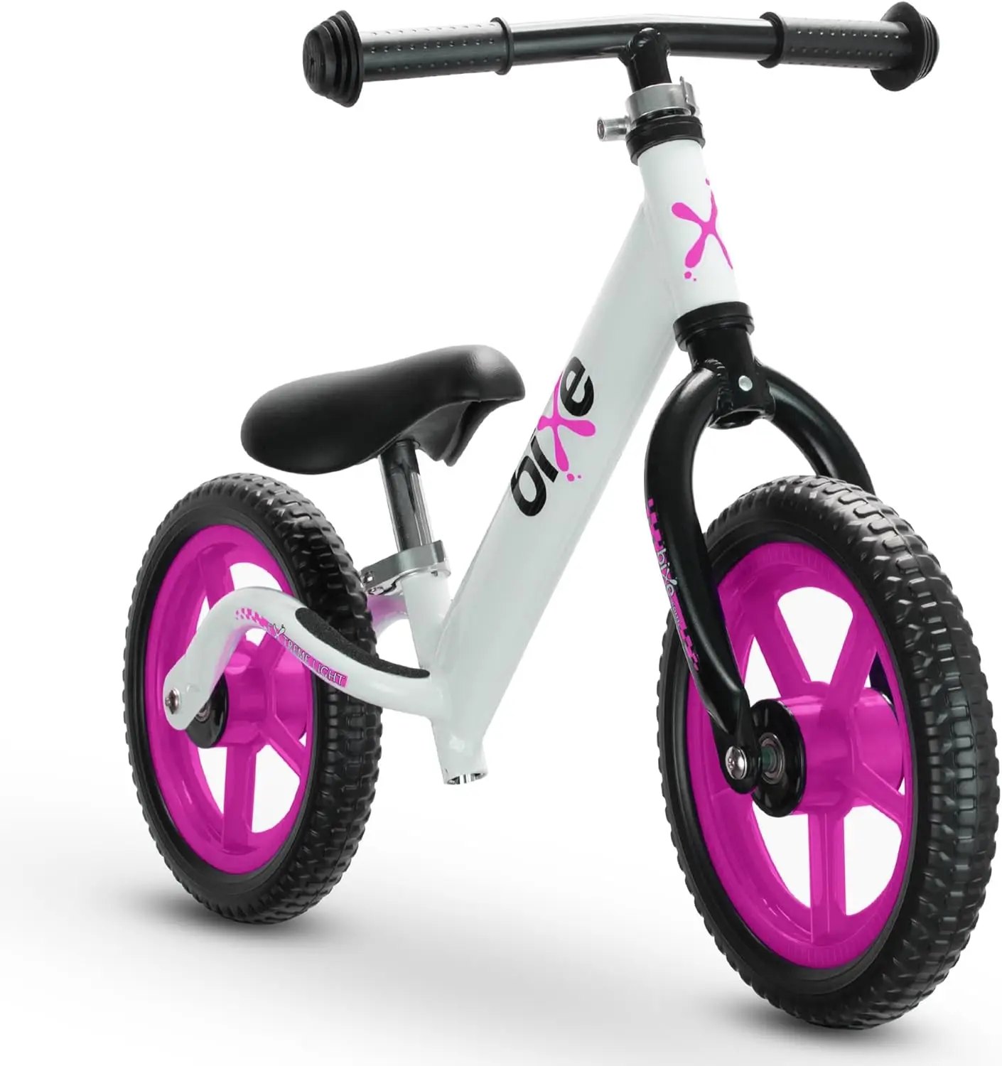 Aluminum Balance Bike for Kids and Toddlers - Lightweight No Pedal Training Bicycle - Bikes for 2-5 Years Old, Pink