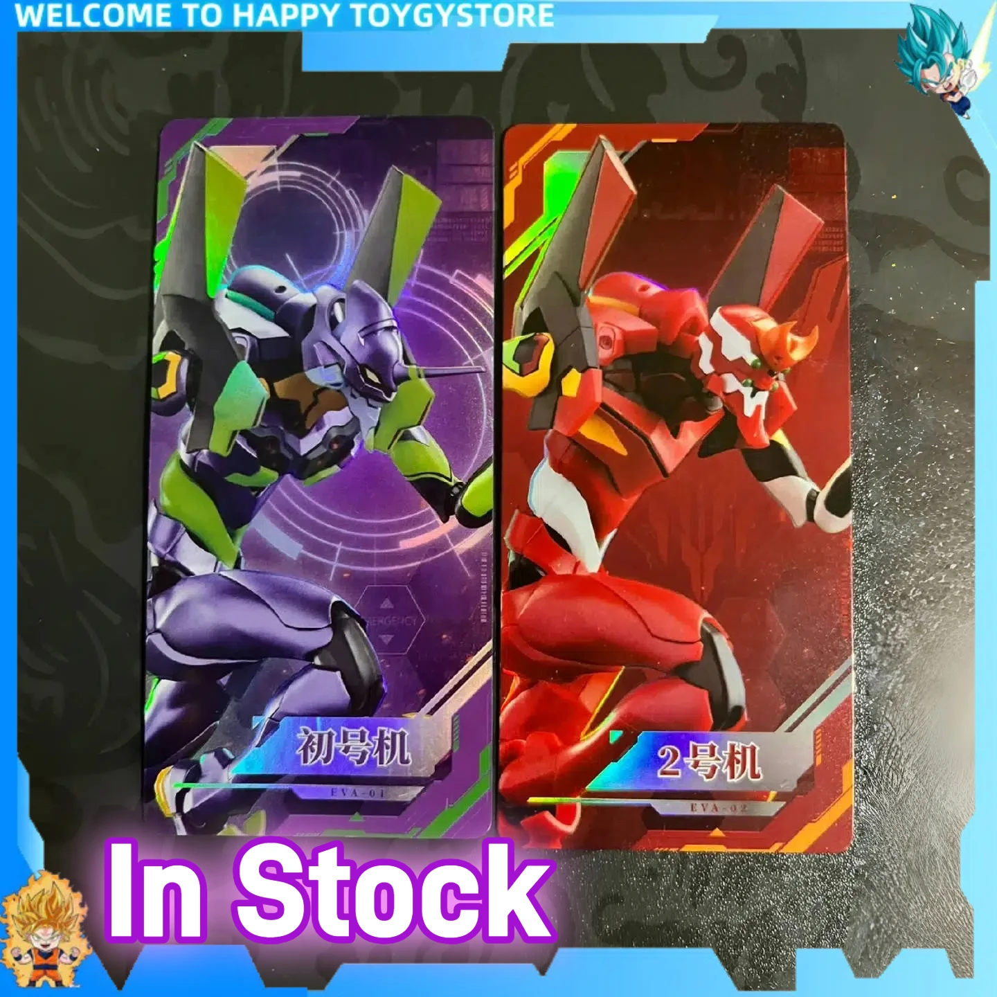 

In Stock Blokes Neon Genesis Evangelion-01 Evangelion-02 Toys Doll Decoration Collection Modle Studle Anime Action Figures Toys