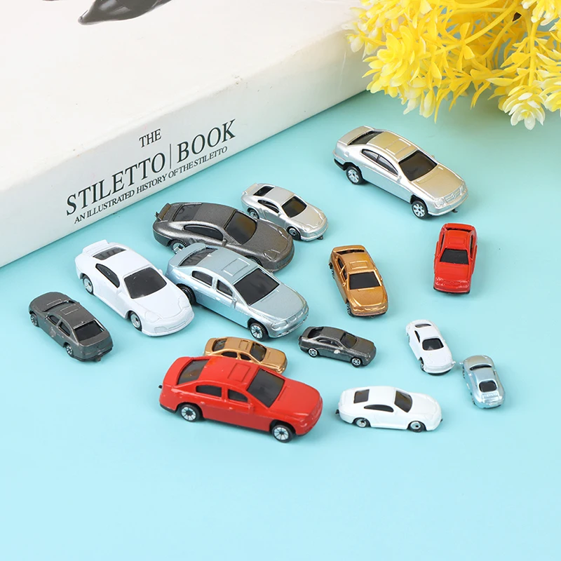 Hot!1:100-200 Dollhouse Miniature Car Truck Container Large Vehicle Model Car Toy Kids Bauble Doll