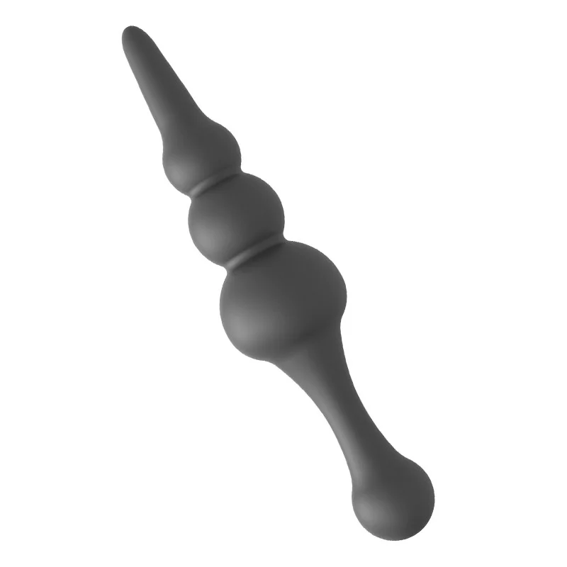 سدادة شرجية برأسين على شكل خاص، عصا سيليكون ذاتية التمتع للنساء، هزاز تحفيز G-spot، 18+ ألعاب جنسية للبالغين