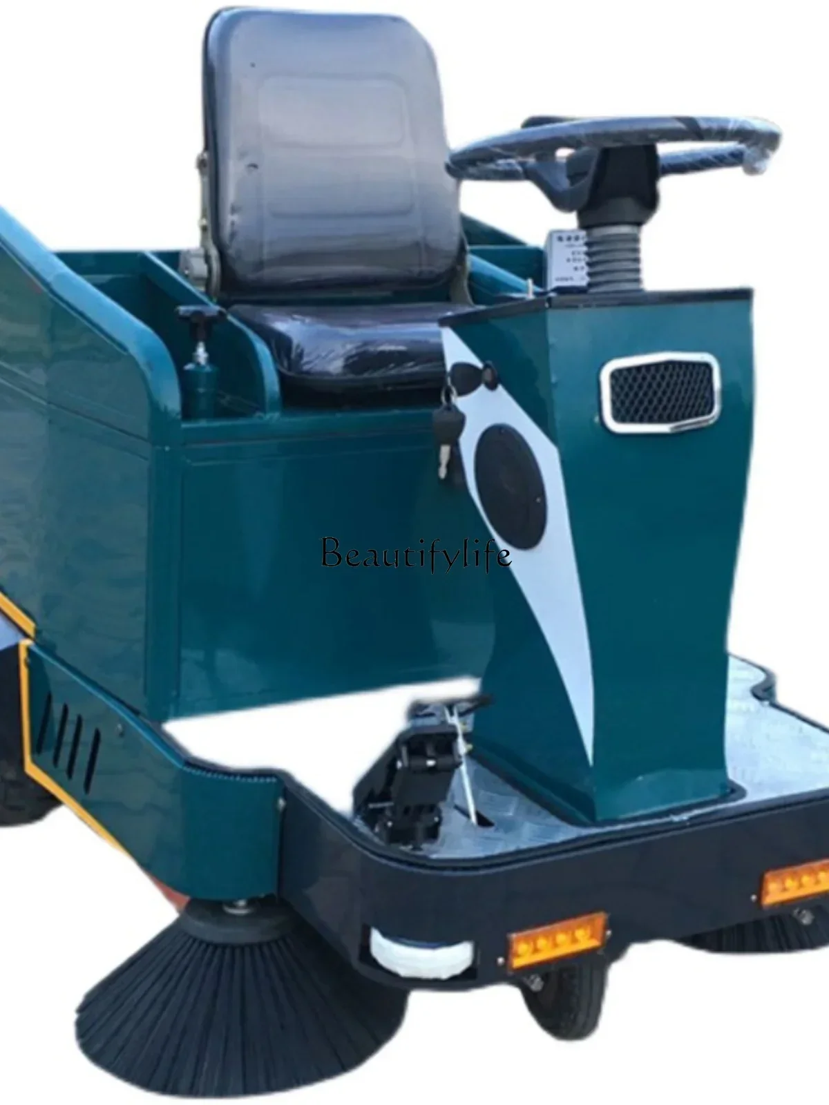 

Small Driving Electric Sweeper Car Garbage Dust Collection Sweeper Sweeper