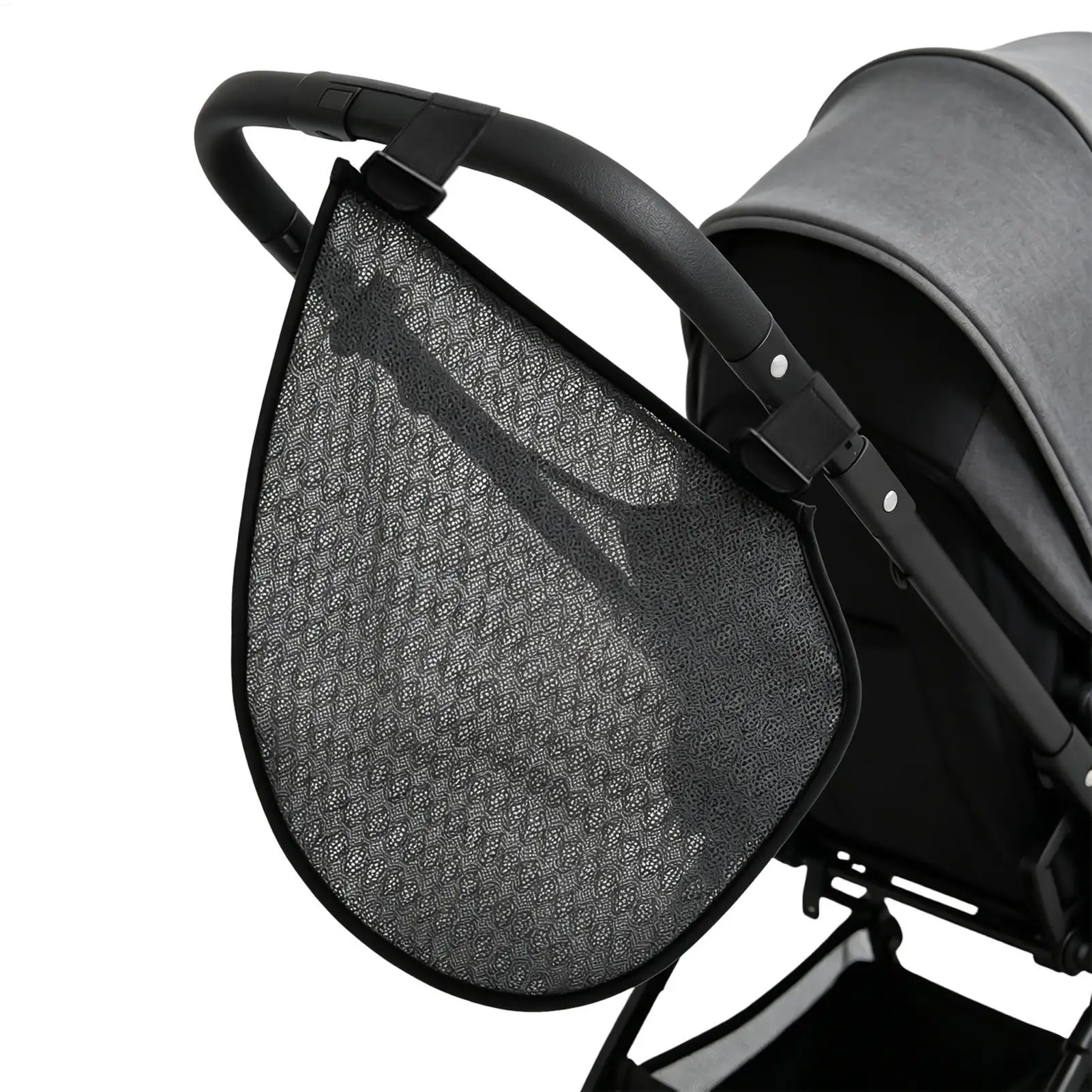 Stroller Sling Adjustable Straps Universal Non-Slip Side Sling Stroller Cargo Net for Travel Walking Outings Camping Picnic