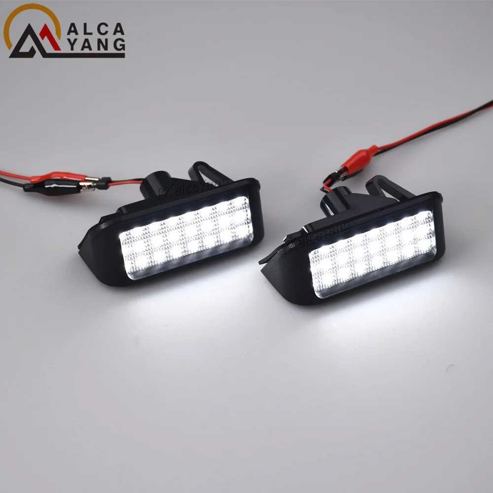 2 Stück Canbus LED-Kennzeichenbeleuchtung für Peugeot Expert Partner Citroen Berlingo Jumpy Fiat Scudo Toyota – Detail 7