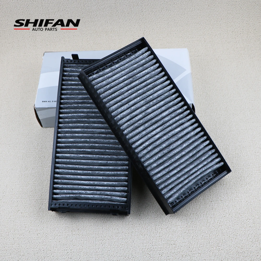 64316804939 Car Cabin Filter Fit For BMW E70 X5 X6 (E71, E72) 2006 2007 2008 2009 2010 2011 2012 2013  64316945586