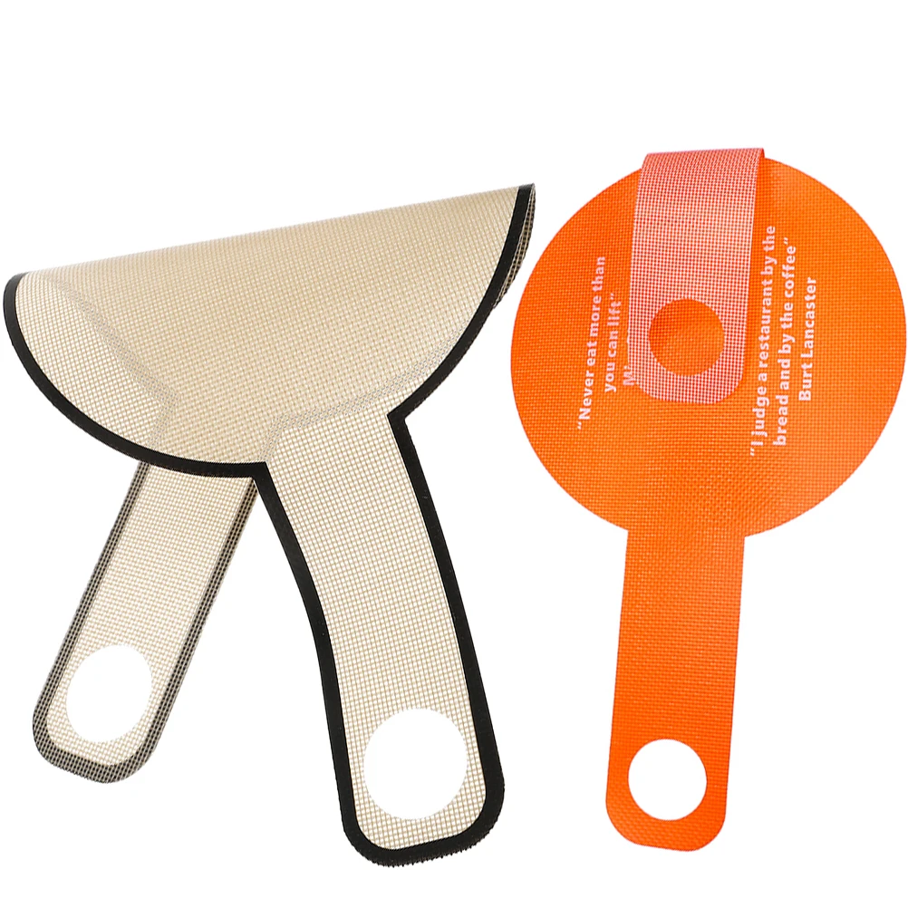 

2pcs Reusable Non-Stick Baking Mat 30Cm Round Silicone Fiberglass Mats For Baking Bread Sourdough Dough Oven Liner Kitchen Tool