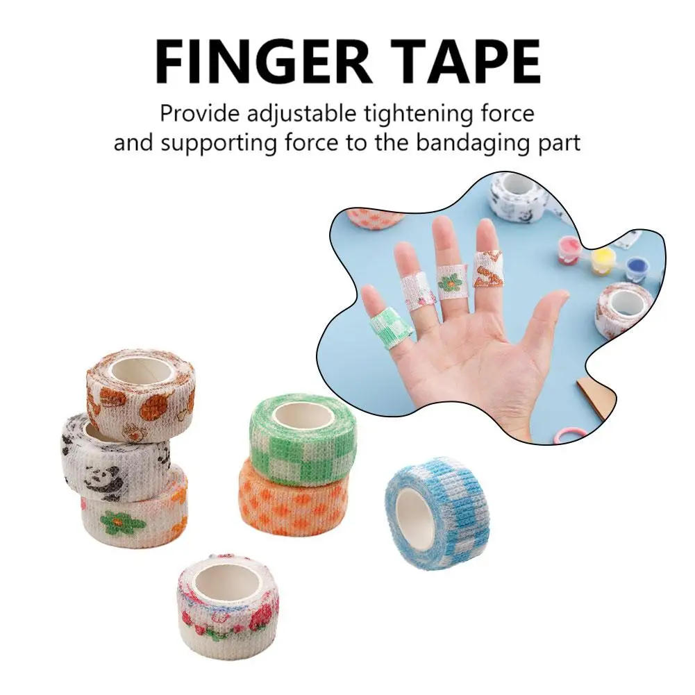 New Finger Care Guard Bandage for Student Writing Anti-wear Calluses Self-adhesive Wound Dressing Sports Elastic Band Tape P4W6