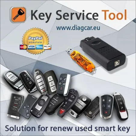 AUDI/VW SMART KEY SERVICE TOOL Restore and synchronization data for EDC17 MED17 BCM2 ELV KEY