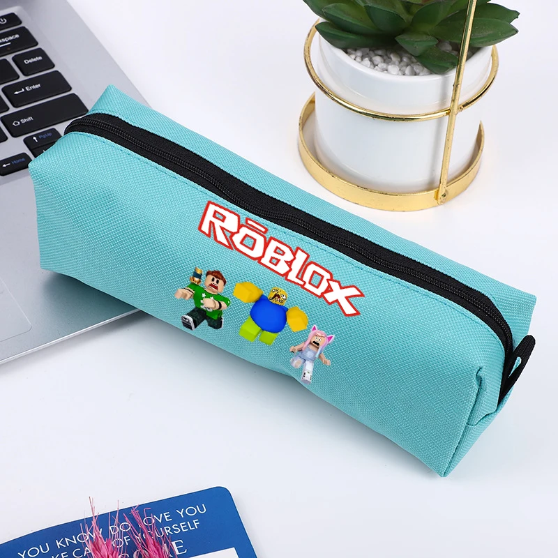 Hot Roblox Pencil Case Game Anime Student Products Girl Boy PenCase Bag Large Capacity Pencil Box Pouch Stationery Supplies Gift