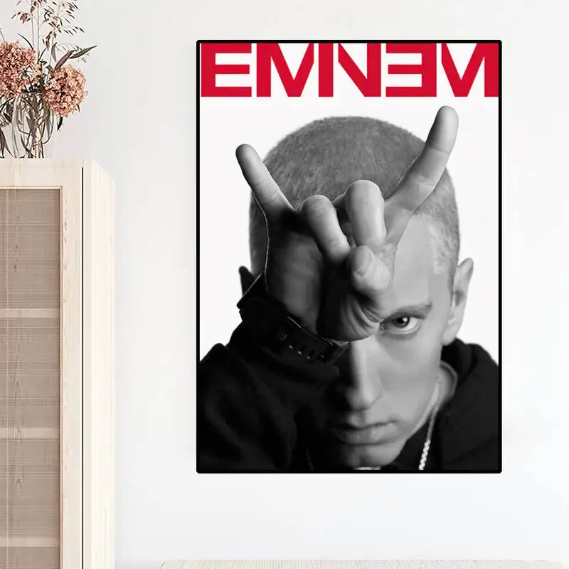 Rapper Eminem The Show POSTER Prints Wall Painting Bedroom Living Room Wall Sticker Small