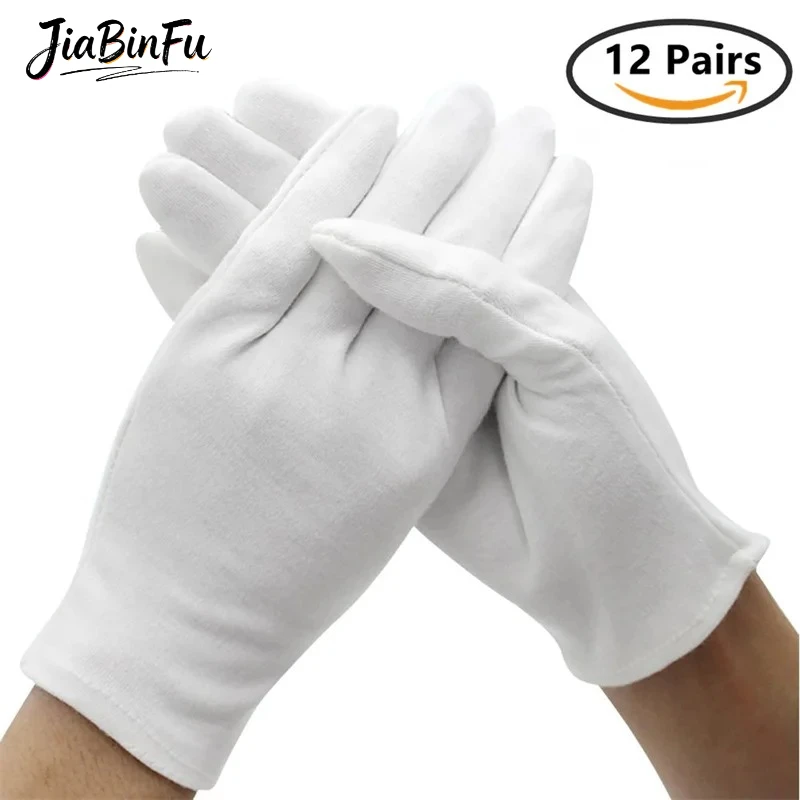 12/6 Pairs Cotton W… - image