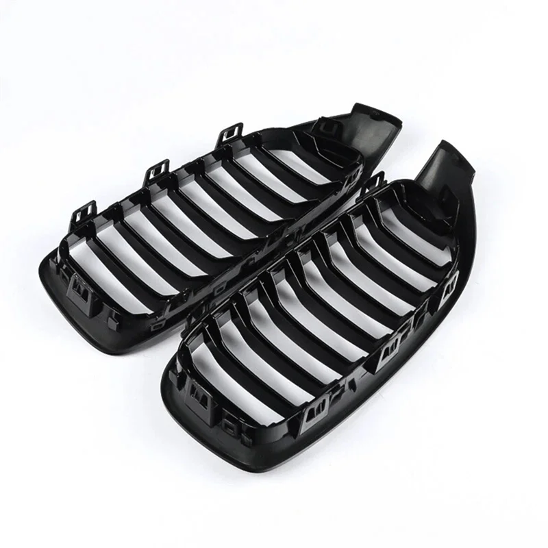 

Передняя пара решеток почек черного цвета глянцевого цвета для BMW M4 F32 F33 F36 F82 F83 2014-2020, автозапчасти