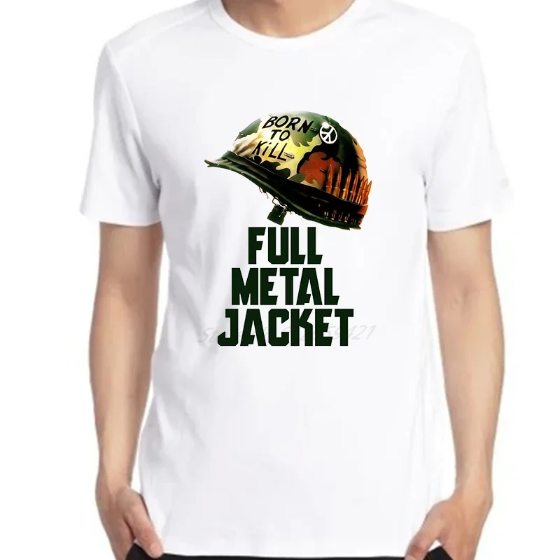 Men\'s T Shirts Full Metal Jacket Born To Kill Vintage Diy Graphic T Shirts Short Sleeve t-shirts Summer Harajuku Men\'s Clothing