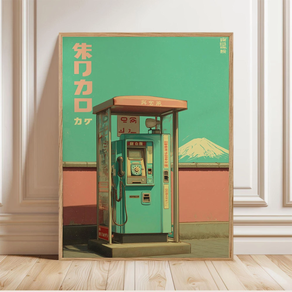 Pôster Retro Japonês, Impressõ - Japanese Lifestyle Items avaliação e preço