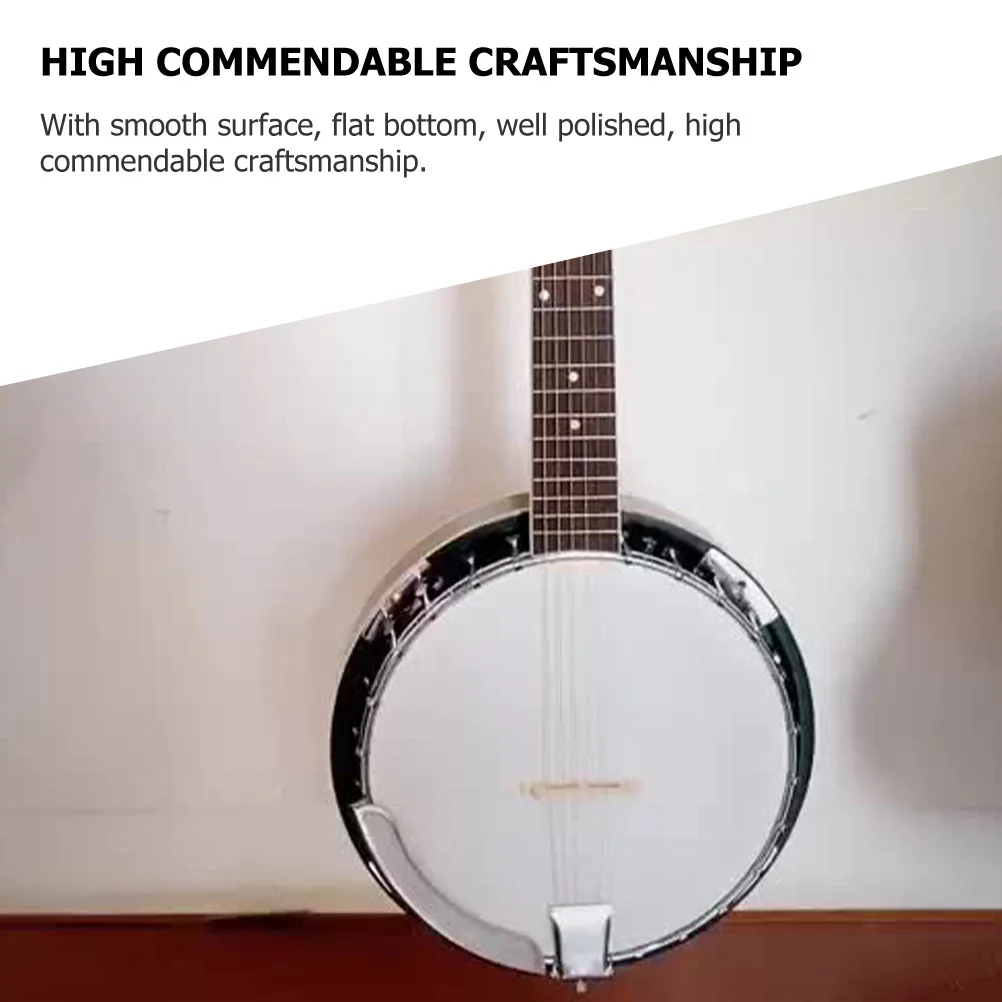

2pcs Banjo Wood Durable Wooden Bridge For Banjo Professional Saddle Bridge Replacement Parts Accessories Guitar Components