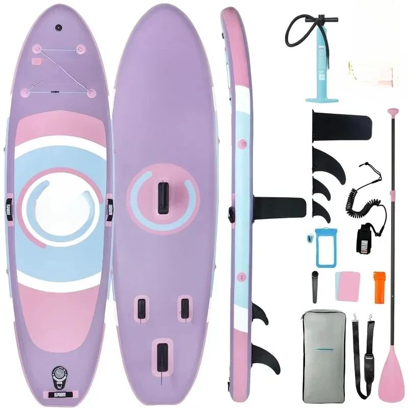 Inflatable Paddle Board Stable Wing Durable SUP  Inflatable Stand up Paddle Boards Adults Youth Yoga Paddle Board