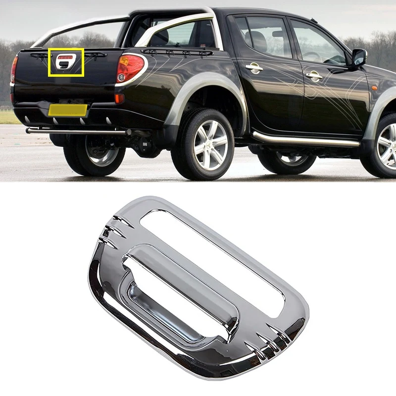 Car Tail Gate Cover Plate Rear Gate Cover For Mitsubishi L200 Triton 2006-2014 Accessories