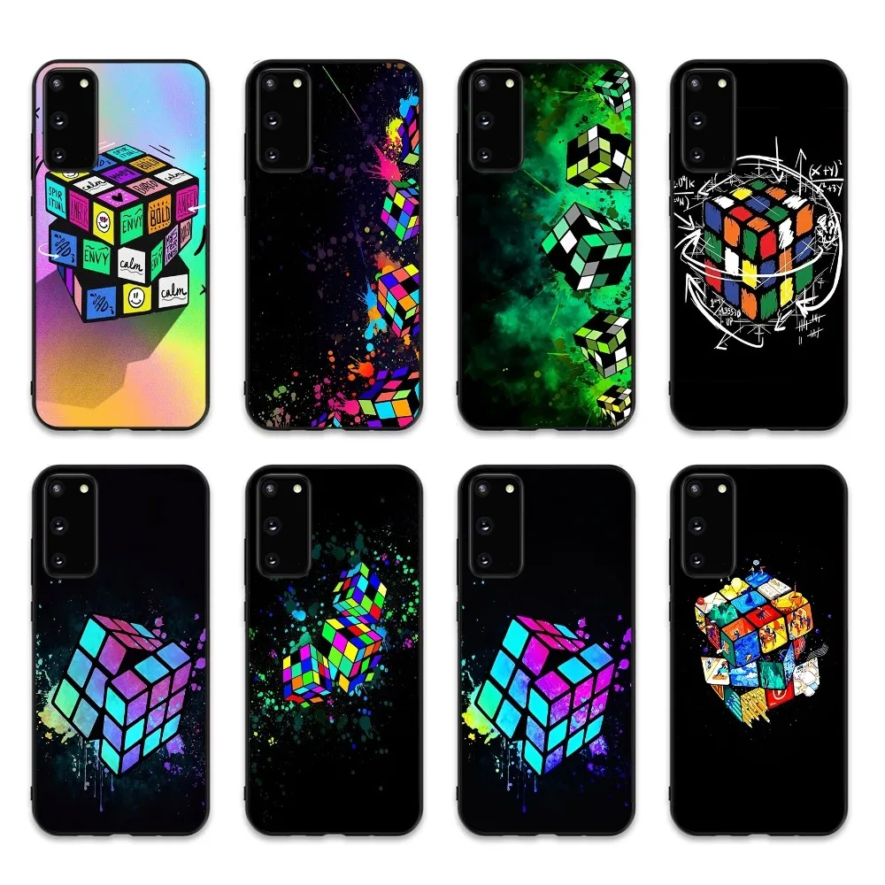 2024 NEW Cool Magic Cube Phone Case For Samsung S 9 10 20 21 22 23 30 23plus Lite Ultra FE S10lite Fundas