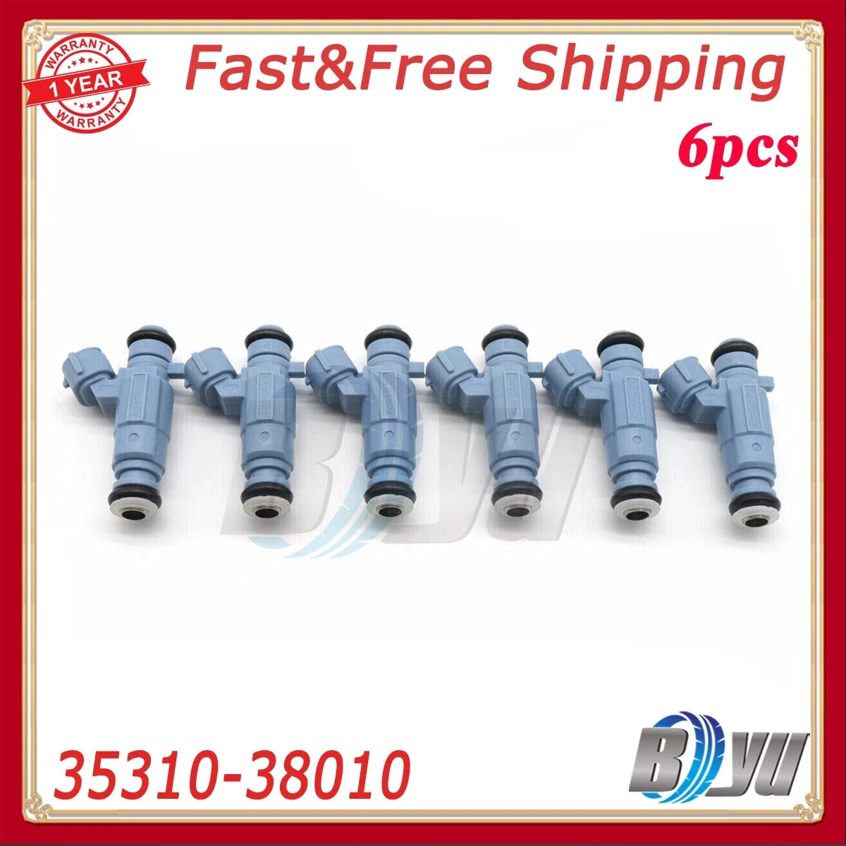 

35310-38010 Fuel Injectors Fits For 2003-2004-2005 Kia Sorento 3.5L