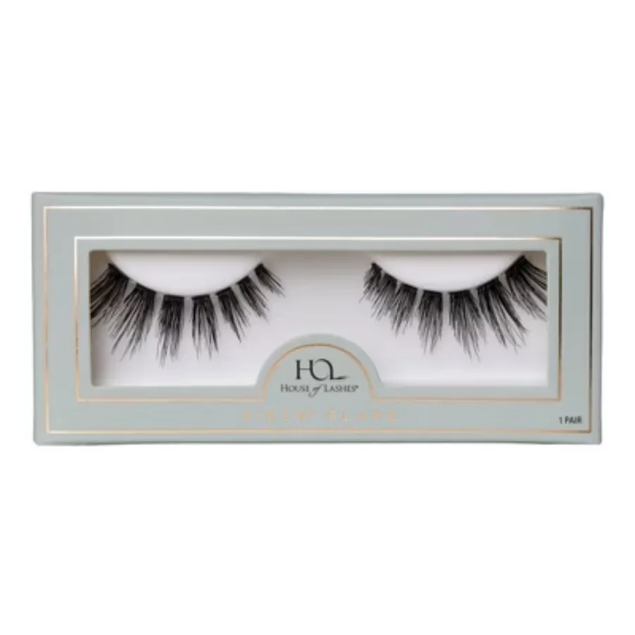 

Naturally Thick 100% Natural Fiber Eyelashes -Slimming, cat-eye effect, lash lift, defined flare，Transparent ribbon