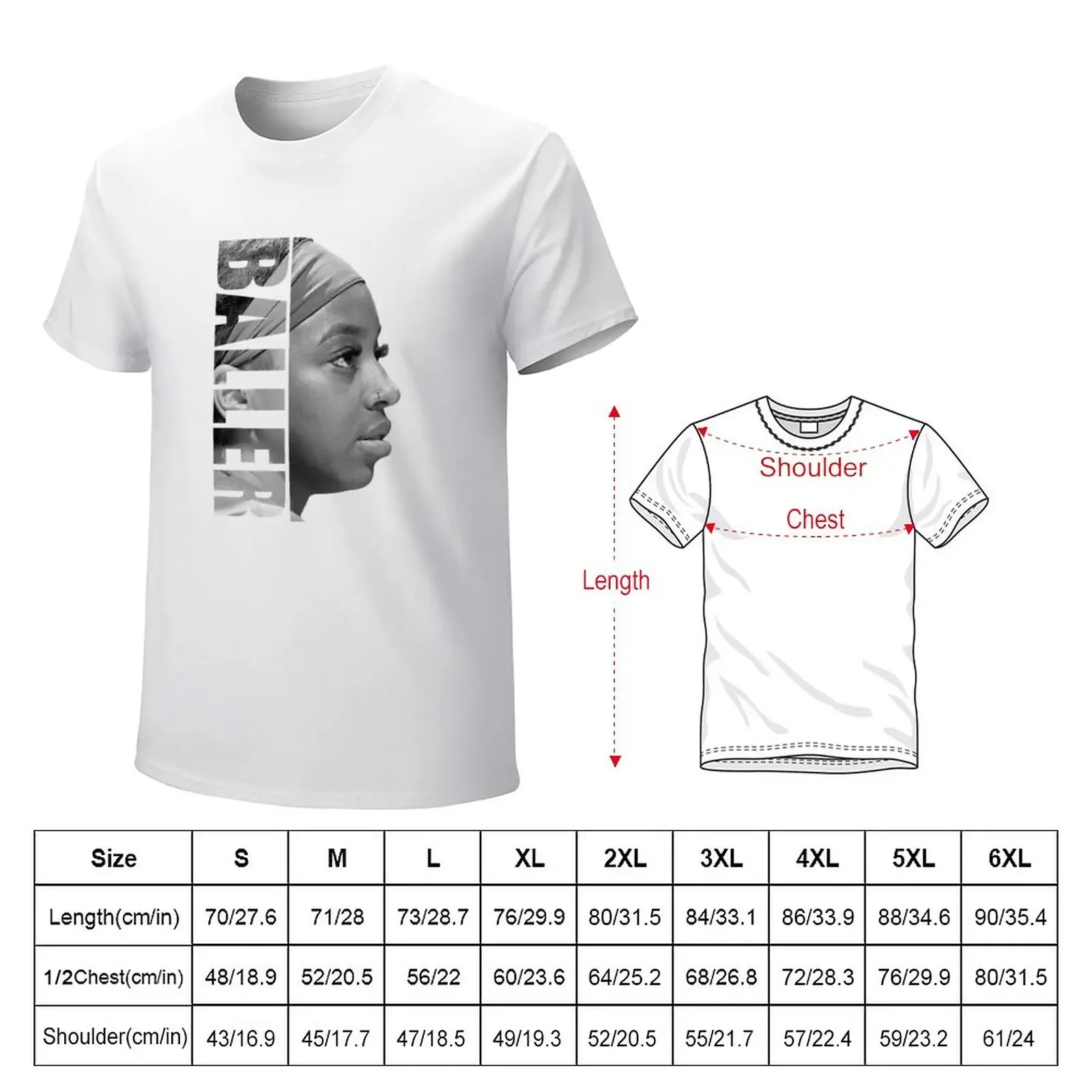 Lexie Brown - Baller T-Shirt sports fans summer tops cute tops plus sizes men workout shirt