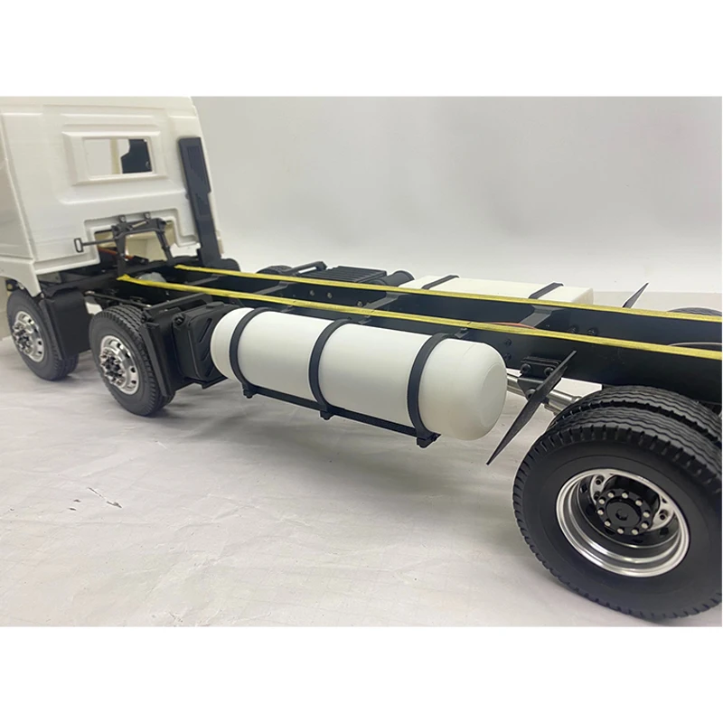 Modello di design originale Serbatoio dell'acqua Scatola batteria stampata in 3D per 1/14 Tamiya RC Camion Rimorchio ribaltabile Scania Benz Actros Volvo MAN FAI DA TE