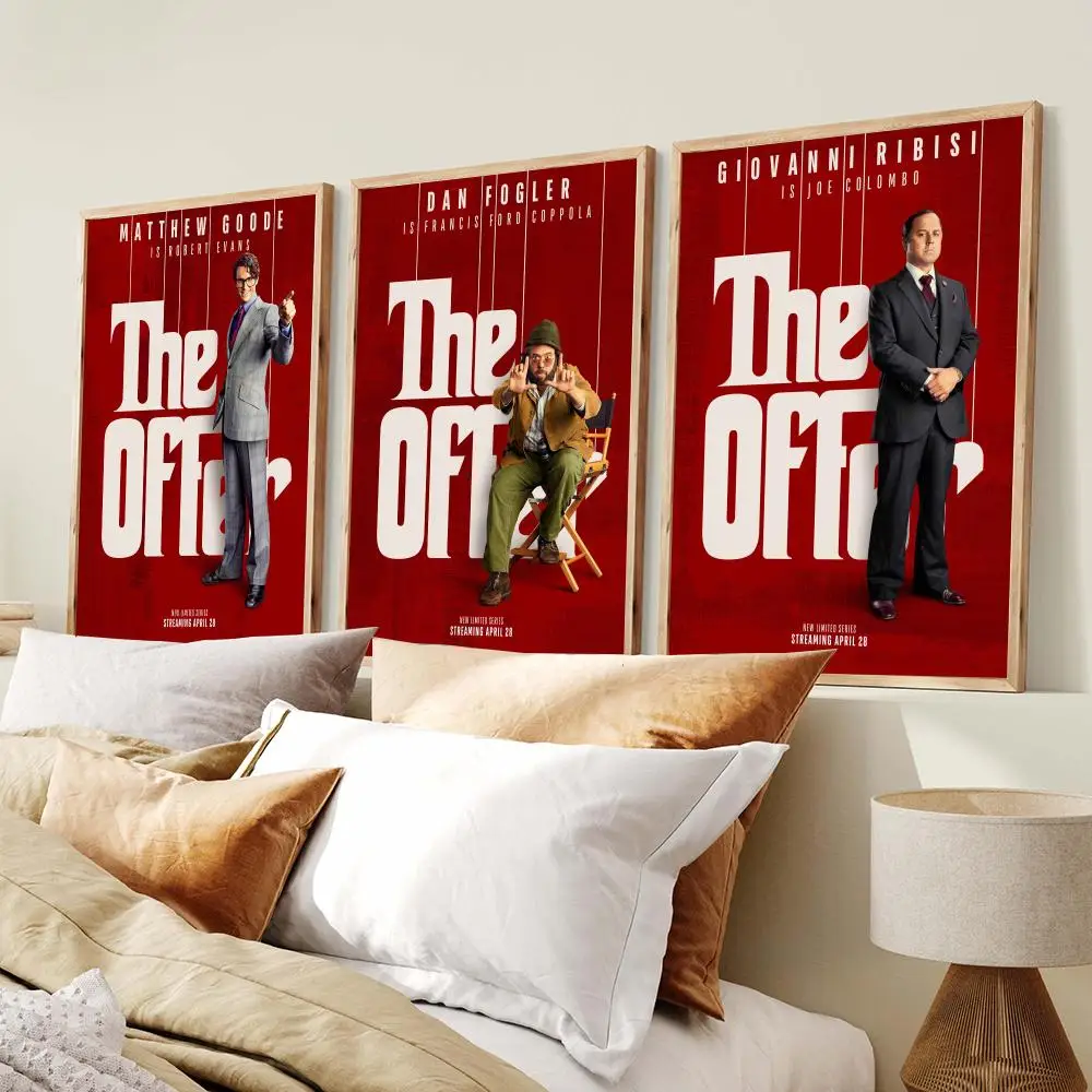 Movie T-The Offer Poster PP Wall Decor Posters Celebrity Art Prints Aesthetic Wall Art Bedroom Office Home Gift