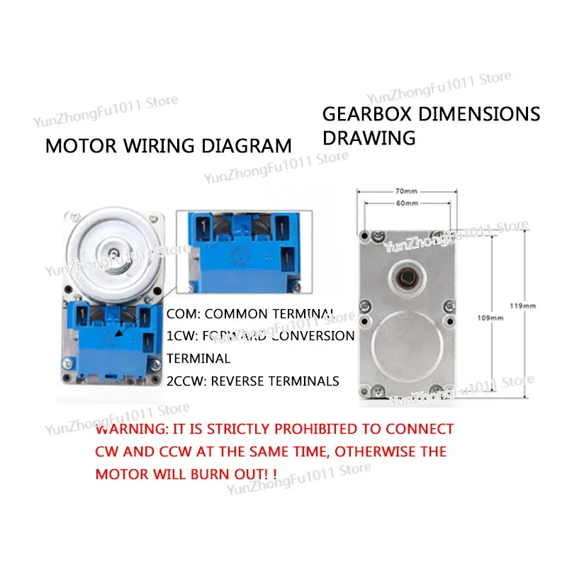 64/65TYD Pellet Round Table Furnace Feeding and Slag Removal Motor Blue Charcoal Furnace Heating Reduction Motor