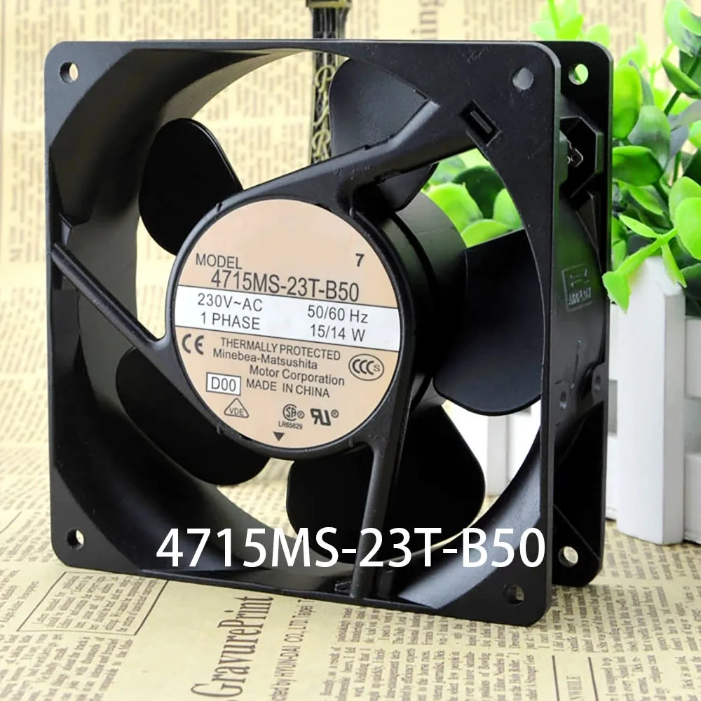 مروحة سائق خادم سطح المكتب 120*120*38 مللي متر 4715MS-23T-B50 A00 AC 230V 15/14W المبرد