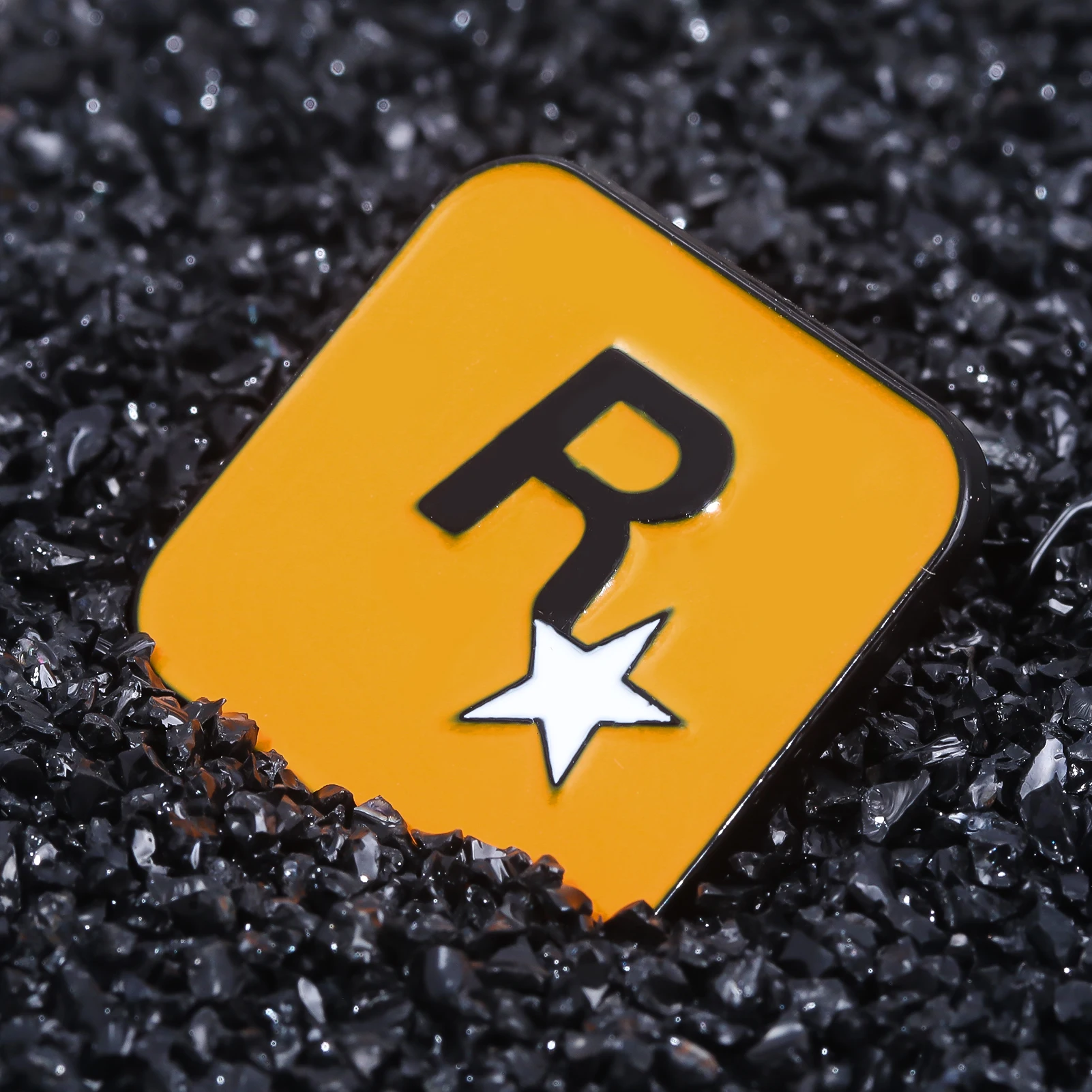 R ستار التلبيب دبوس لعبة حديثة المينا دبوس الرجال النساء بروش ظهره شارات دبابيس للملابس شارات كول مجوهرات اكسسوارات #2