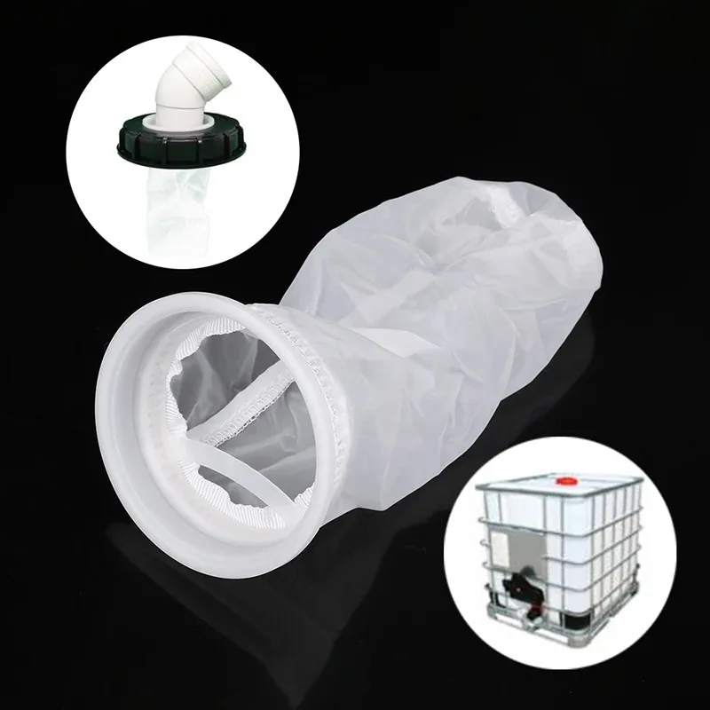 Filtro de nailon IBC para ventilación de cubiertas de barriles de una tonelada, tapas de tanques IBC, filtros para tanques de agua de lluvia y riego de jardín