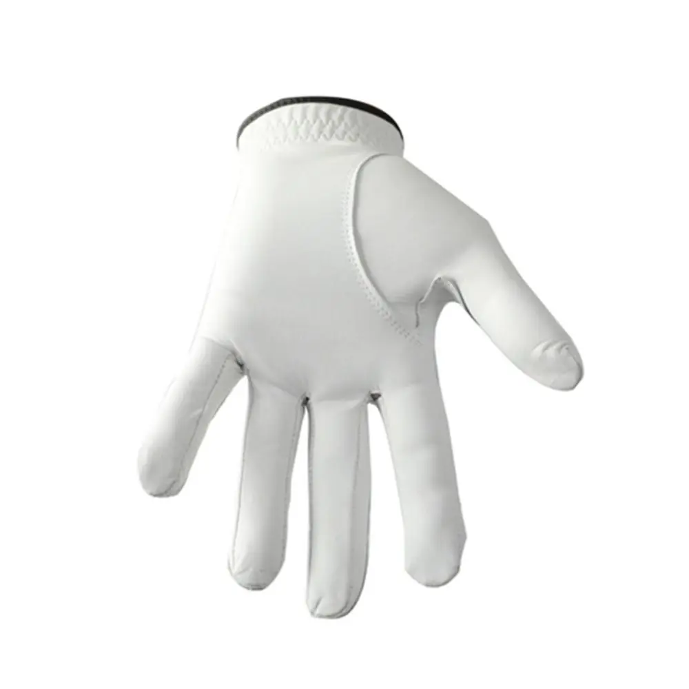 Sheepskin Men's Sports Golf Glove White Breathable Leather Golfing Glove Maximum Grip Single Left Hand Golf Accessories Golfer