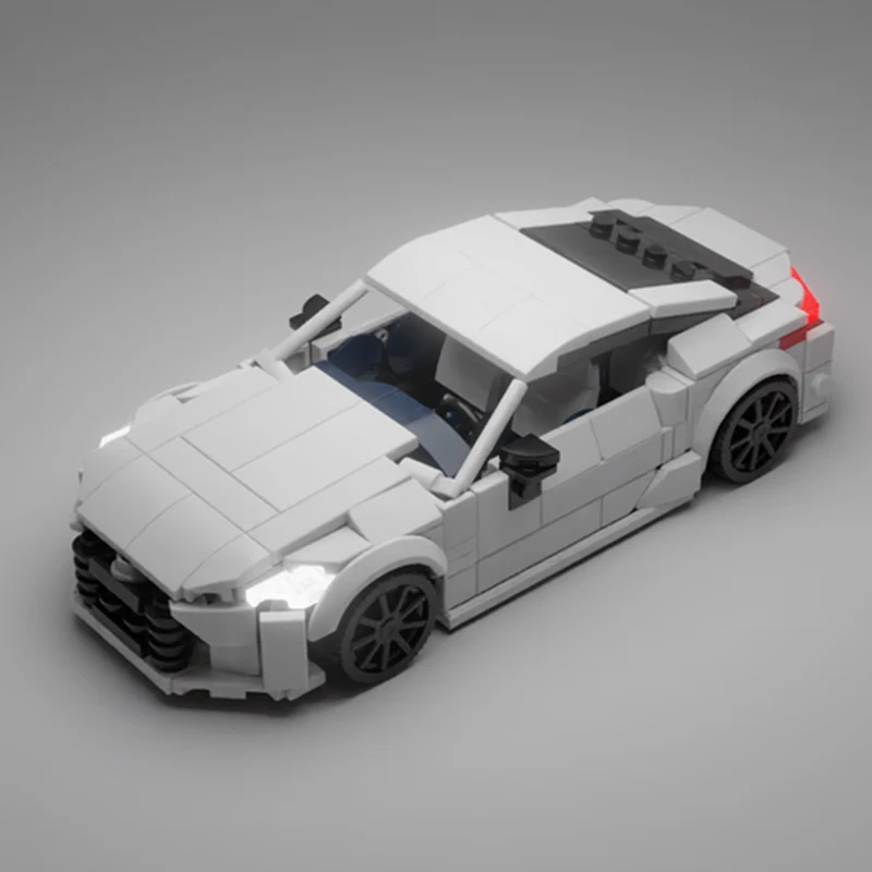 Speed Racing Auto Modell MOC Bausteine LC500 Hypercar Modulare Technologie Geschenke Urlaub Montieren Kinder Spielzeug Anzug