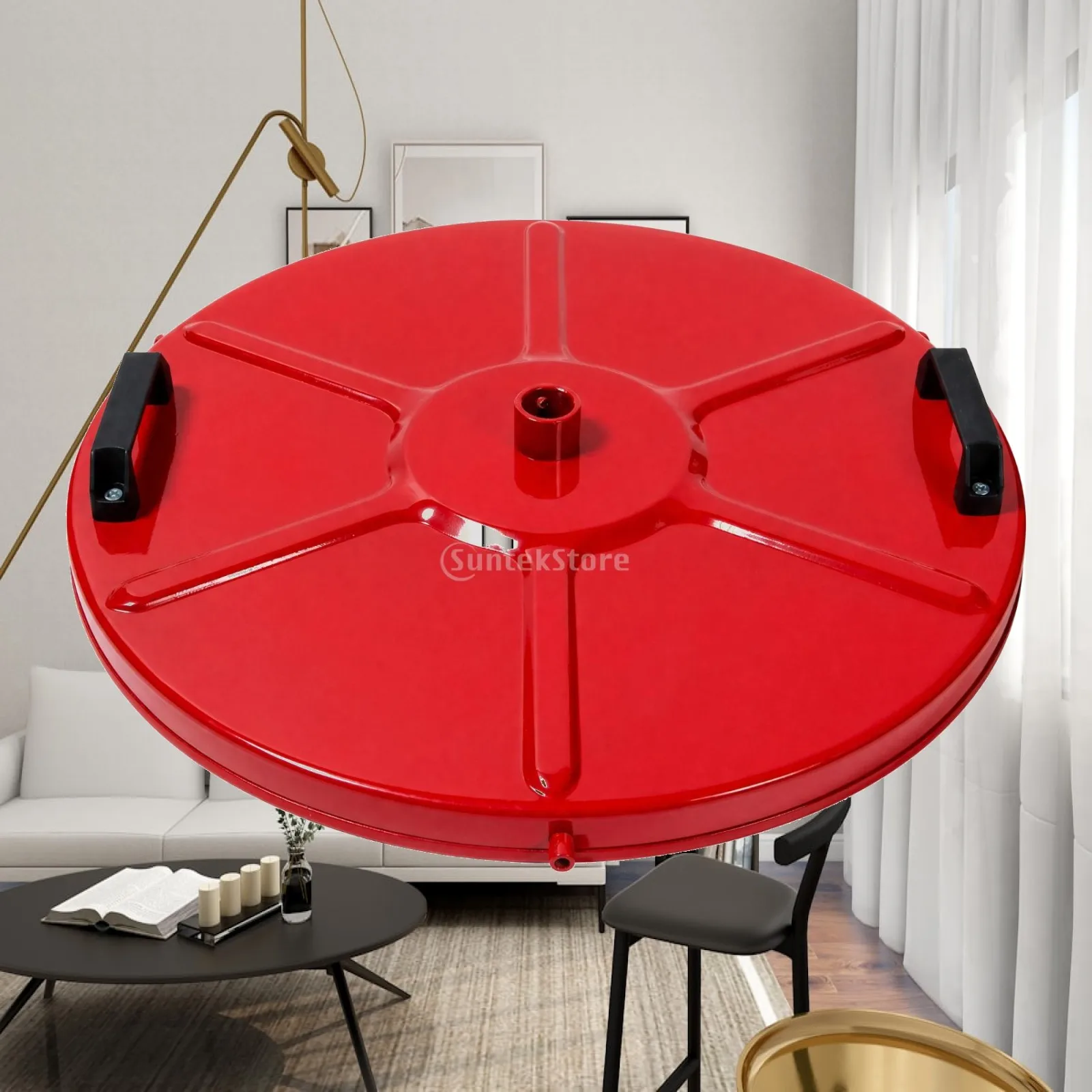 Oil Pump Equipment Cover Grease Pump Oil Plate Rigid Radial Rib Design for Storage