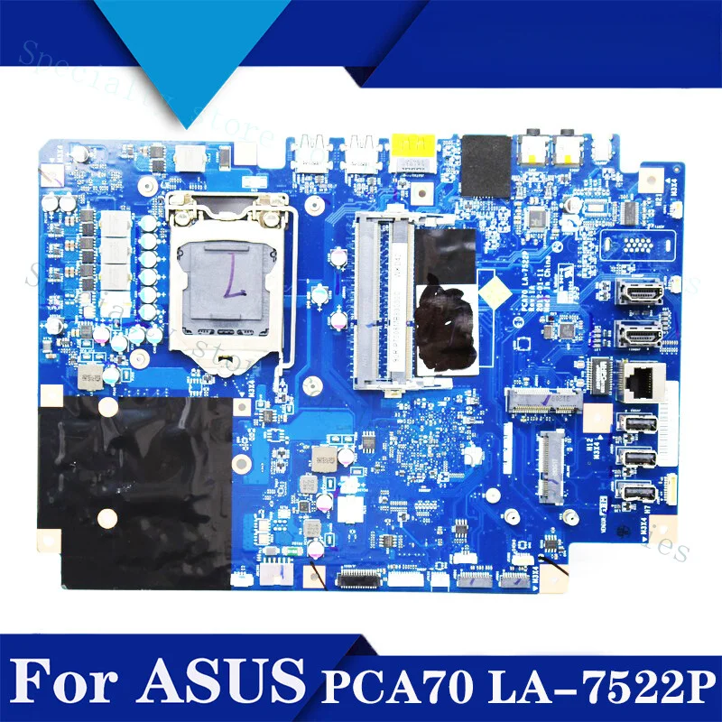 

Материнская плата A+ для ASUS ET2410 ET2410I ET2410IUTS PCA70 LA-7522P протестирована, может работать.
