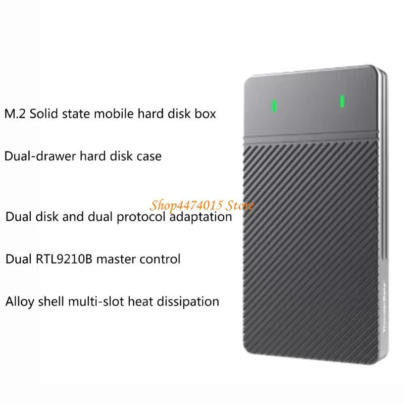 K1AA NVME SSD CASE SSD مربع العلبة إلى USBC SSD العلبة استبدال