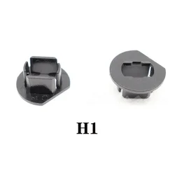 2Pcs H1 Car LED Headlight Bulb Adapter Holder Base Sockets Headlamp Retainers
