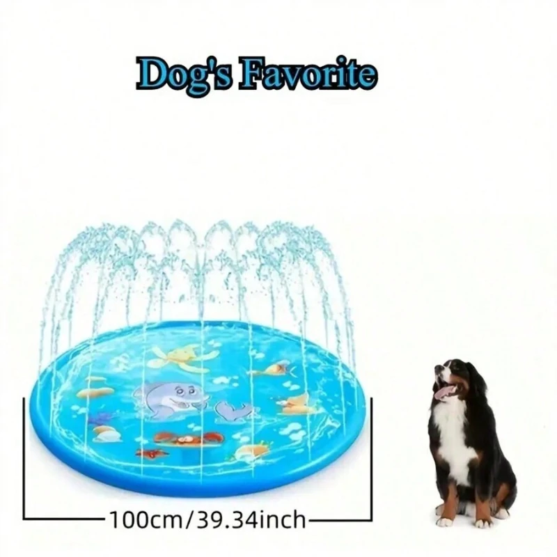 Children Play Inflatable Water Sprinkler Pad Beach Spray Mat Outdoor Game Toy Lawn Swimming Pool Mat Kids Toys