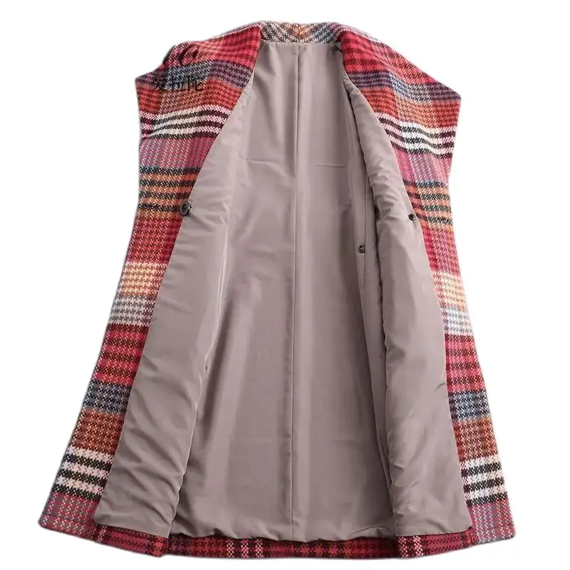 Woolen Woolen Coat Women's Long 2023 Spring and Autumn New Loose and Versatile High end Temperament Woolen Coat Women's Commuter