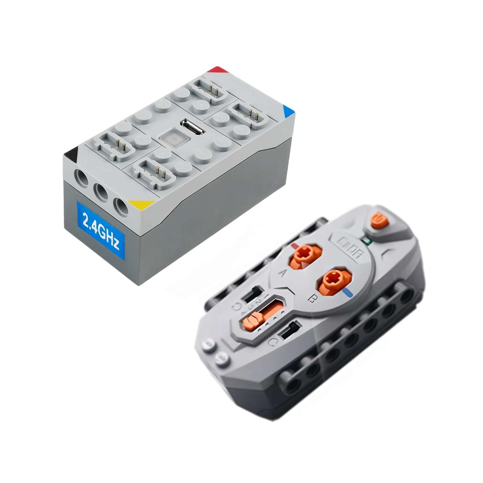 CaDA-piezas de Motor técnico, servomotor mejorado, bloques de construcción RC, modelo de coche, potencia mecánica, Compatible con Legoeds