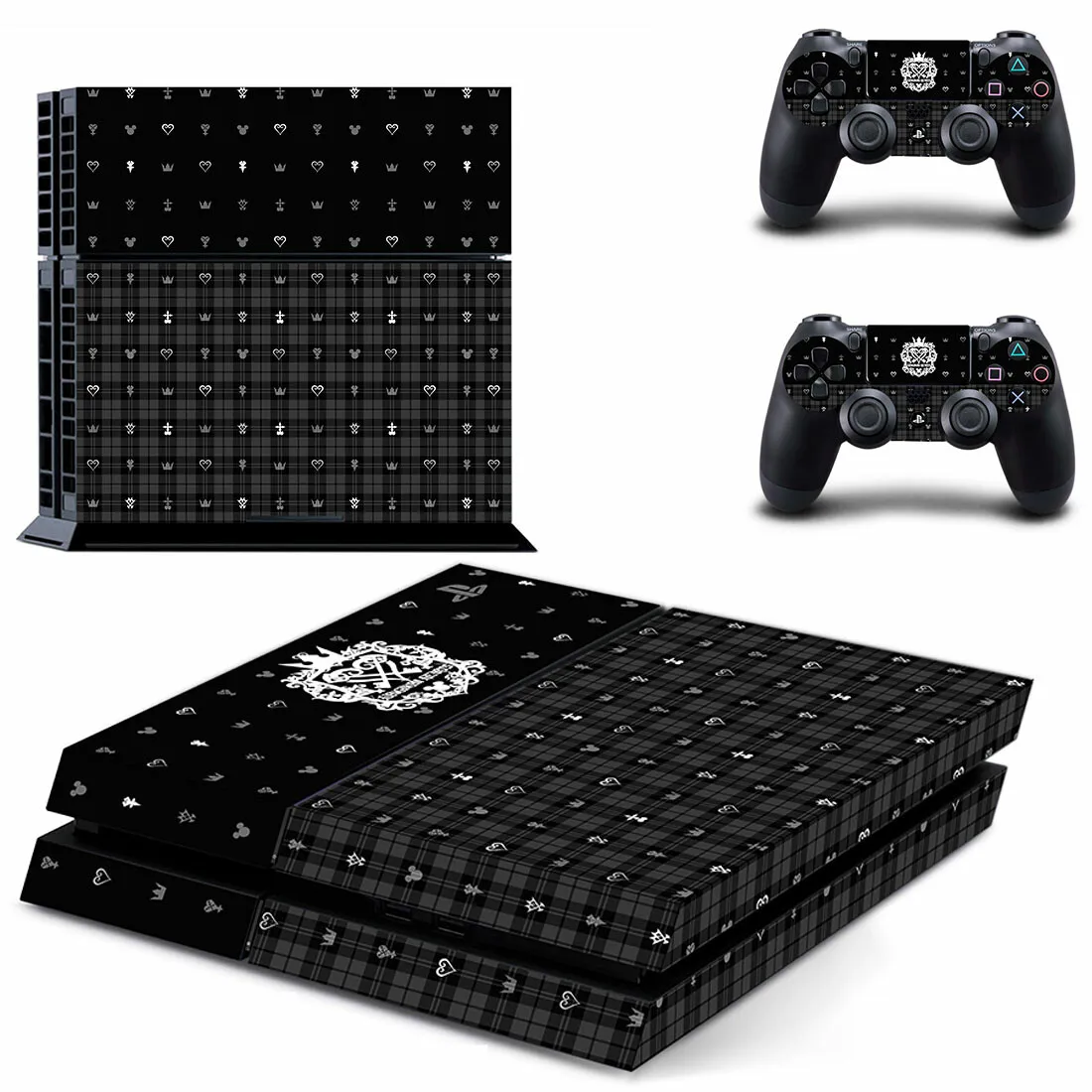 Kingdom Hearts PS4 Skin Aufkleber Aufkleber Cover Schutz für Konsole und Controller Skins Vinyl