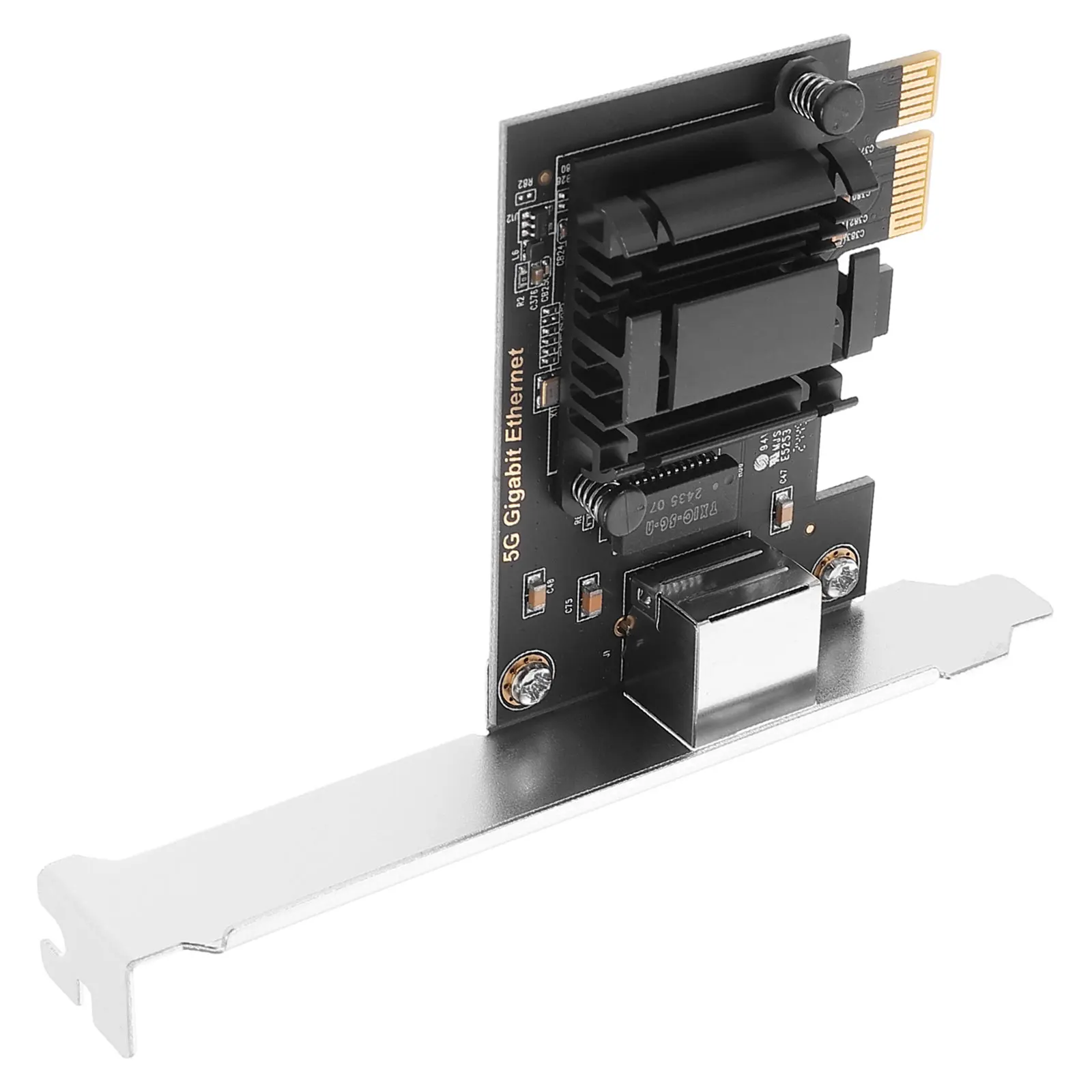 

Diskless Network Card Gigabit Ethernet Adapter PCIeX1 5G RT8126 Boot ESXi Metal LAN Card Desktop PC Network Interface